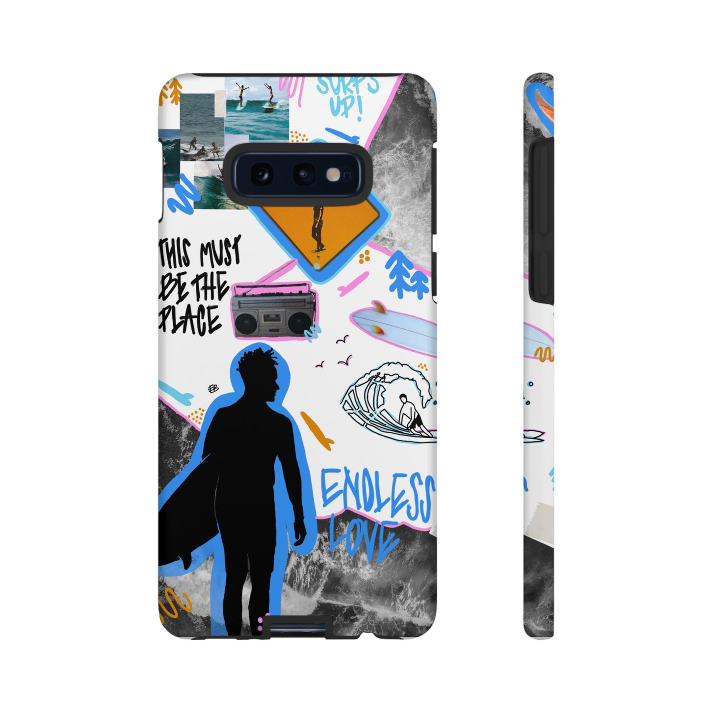 "surf's up" phone case