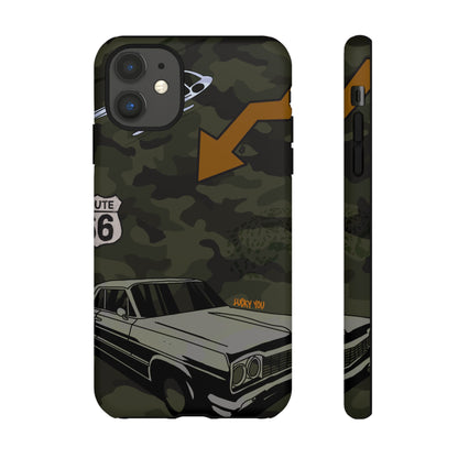 "route 66" phone case