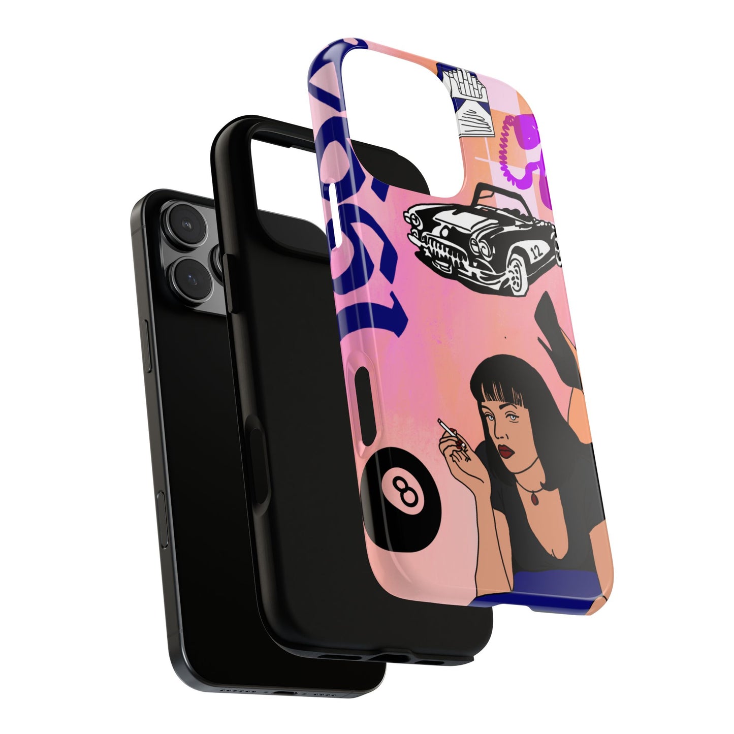 "pulp fiction" phone case