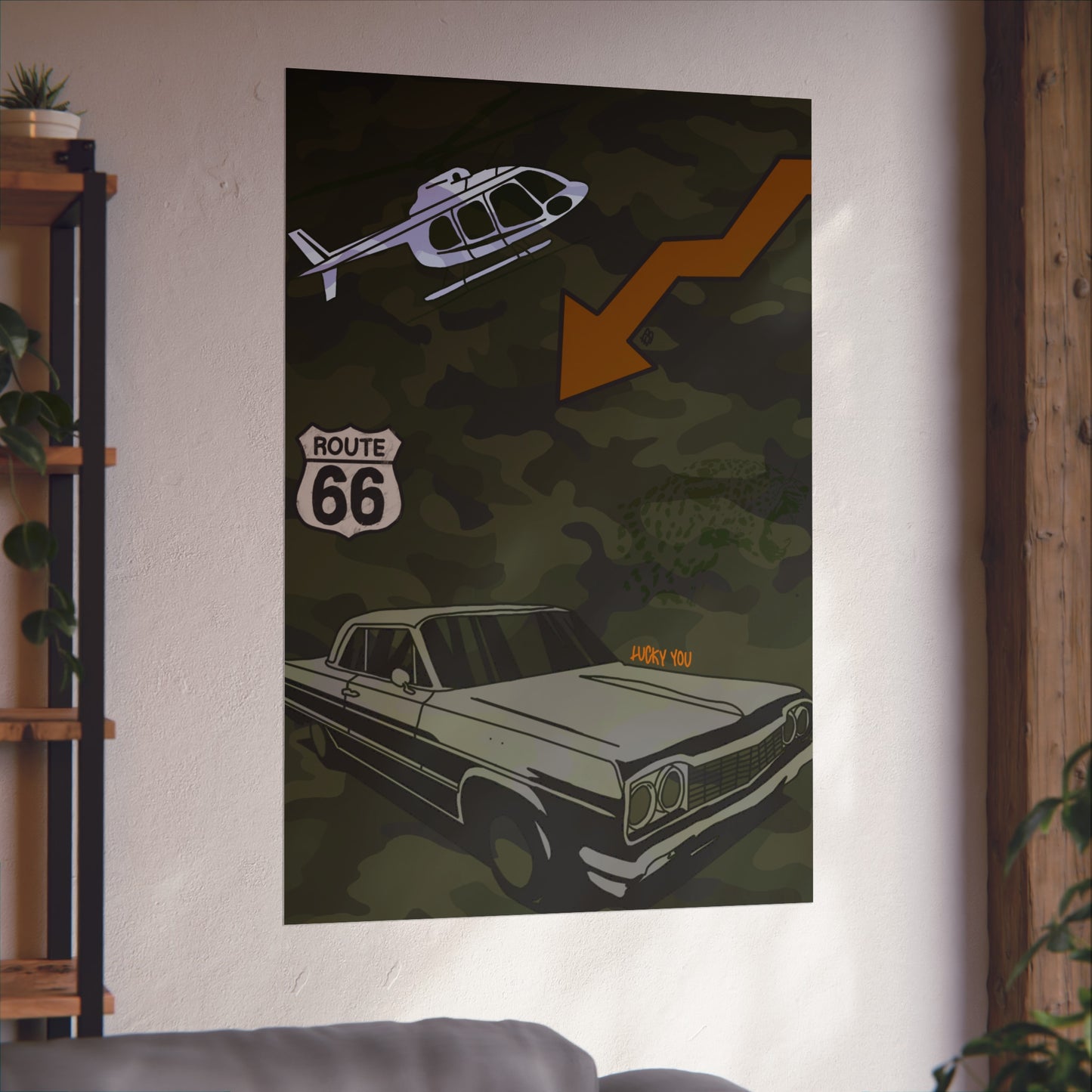 "route 66" print