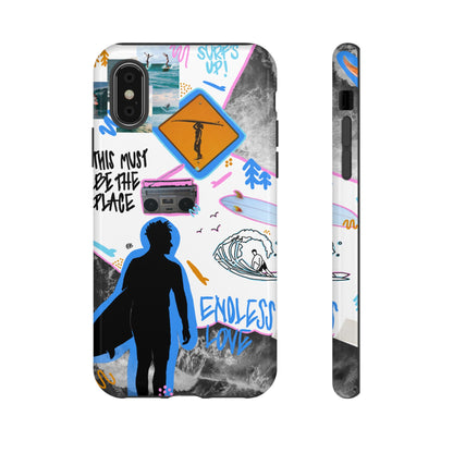 "surf's up" phone case