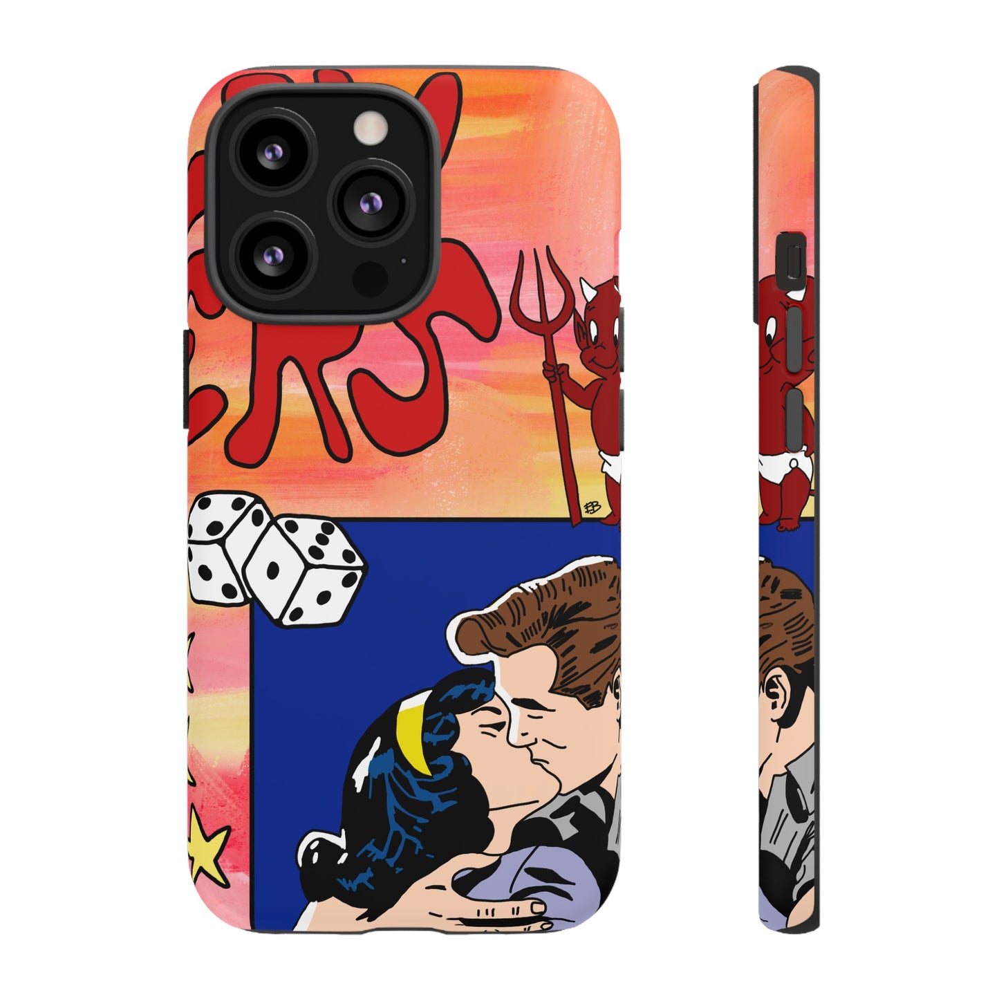 "lovers" phone case