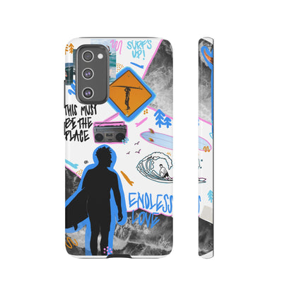 "surf's up" phone case