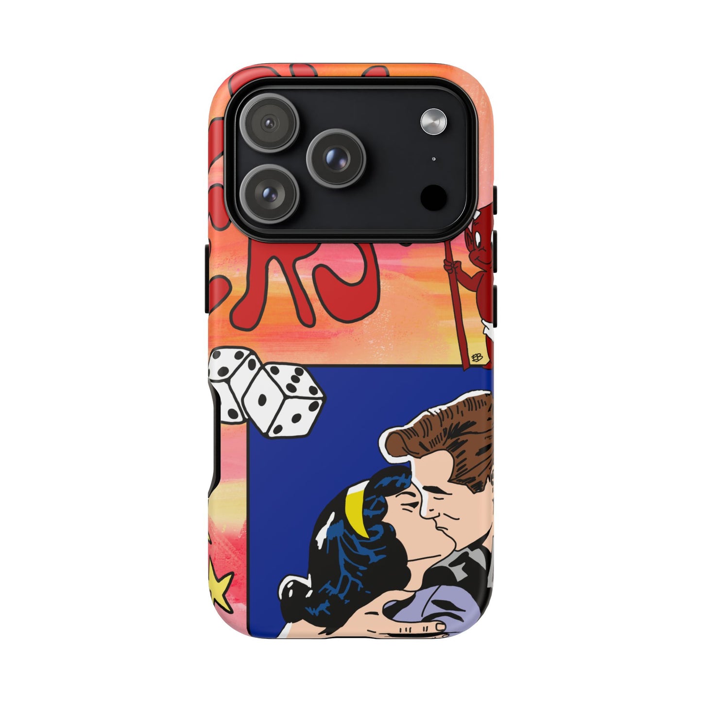"lovers" phone case