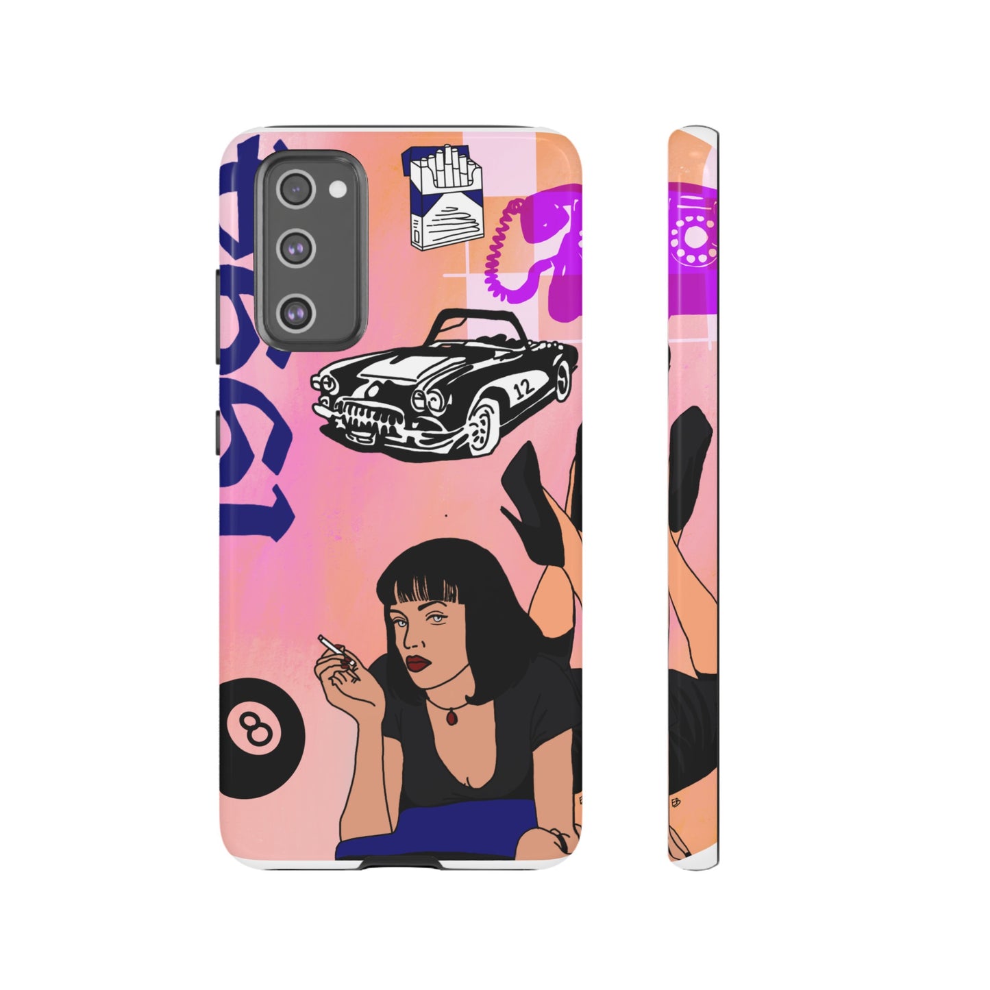 "pulp fiction" phone case