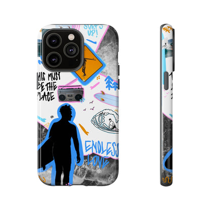 "surf's up" phone case