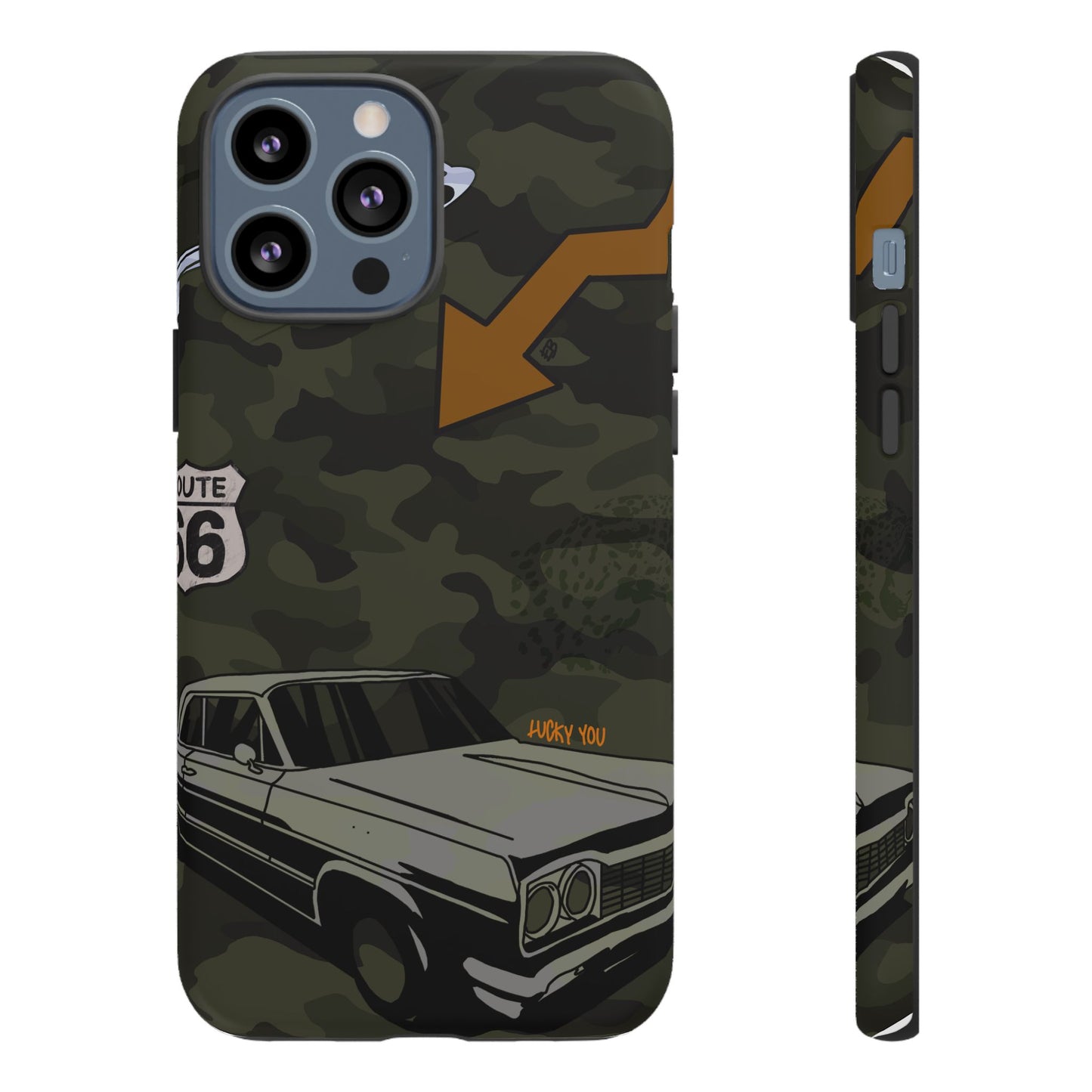 "route 66" phone case