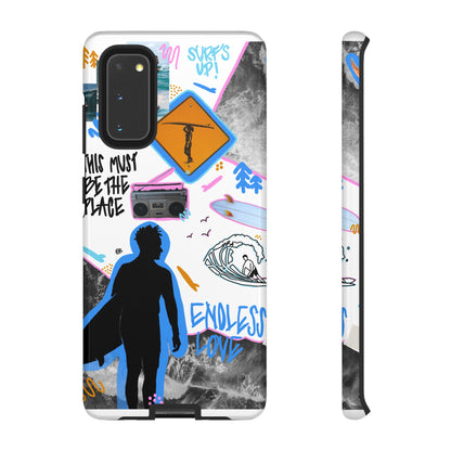 "surf's up" phone case