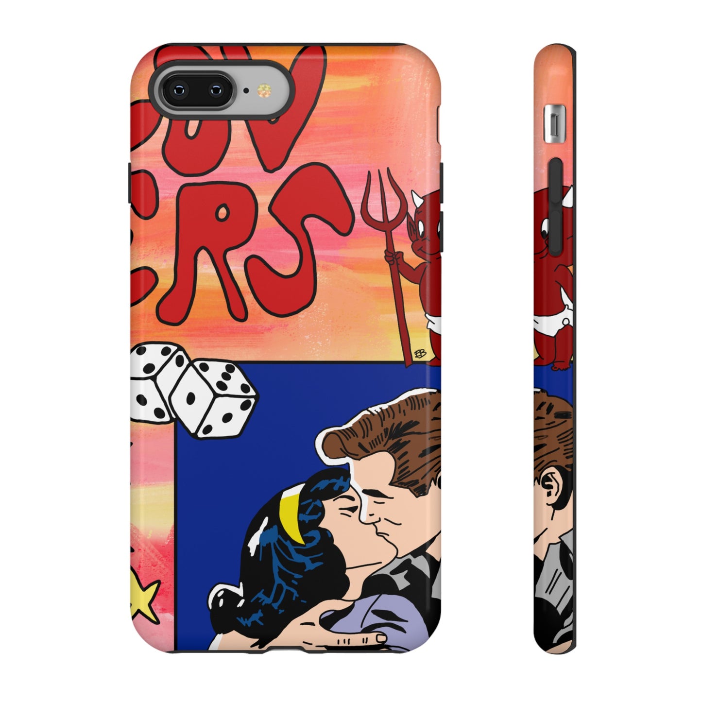 "lovers" phone case