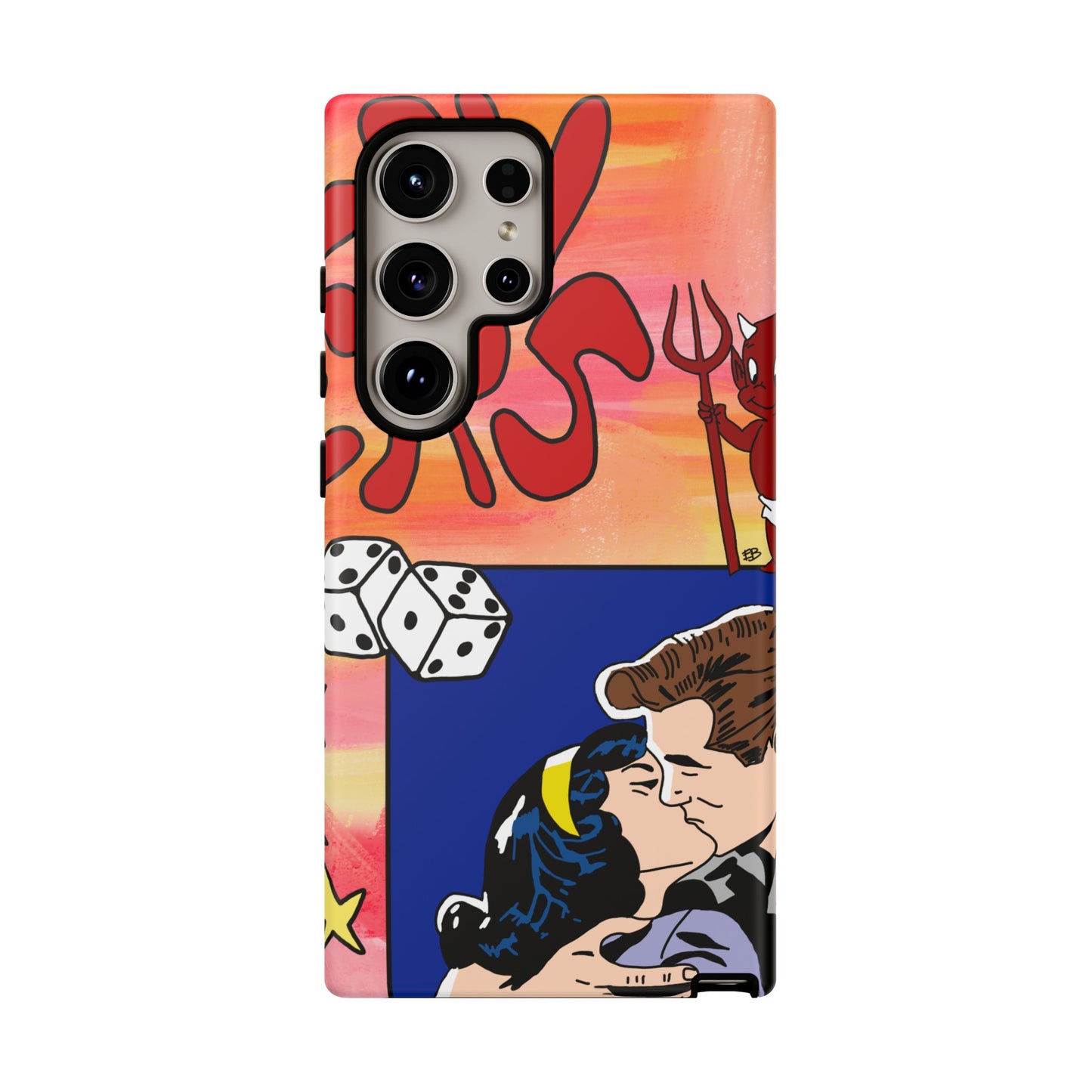 "lovers" phone case