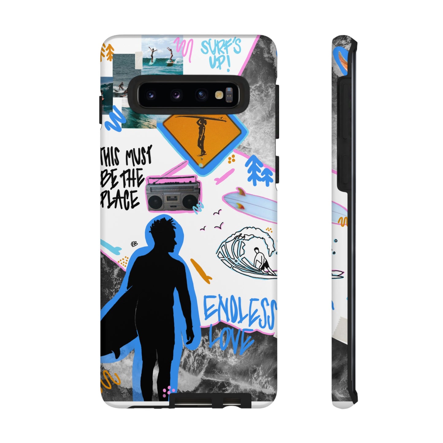 "surf's up" phone case