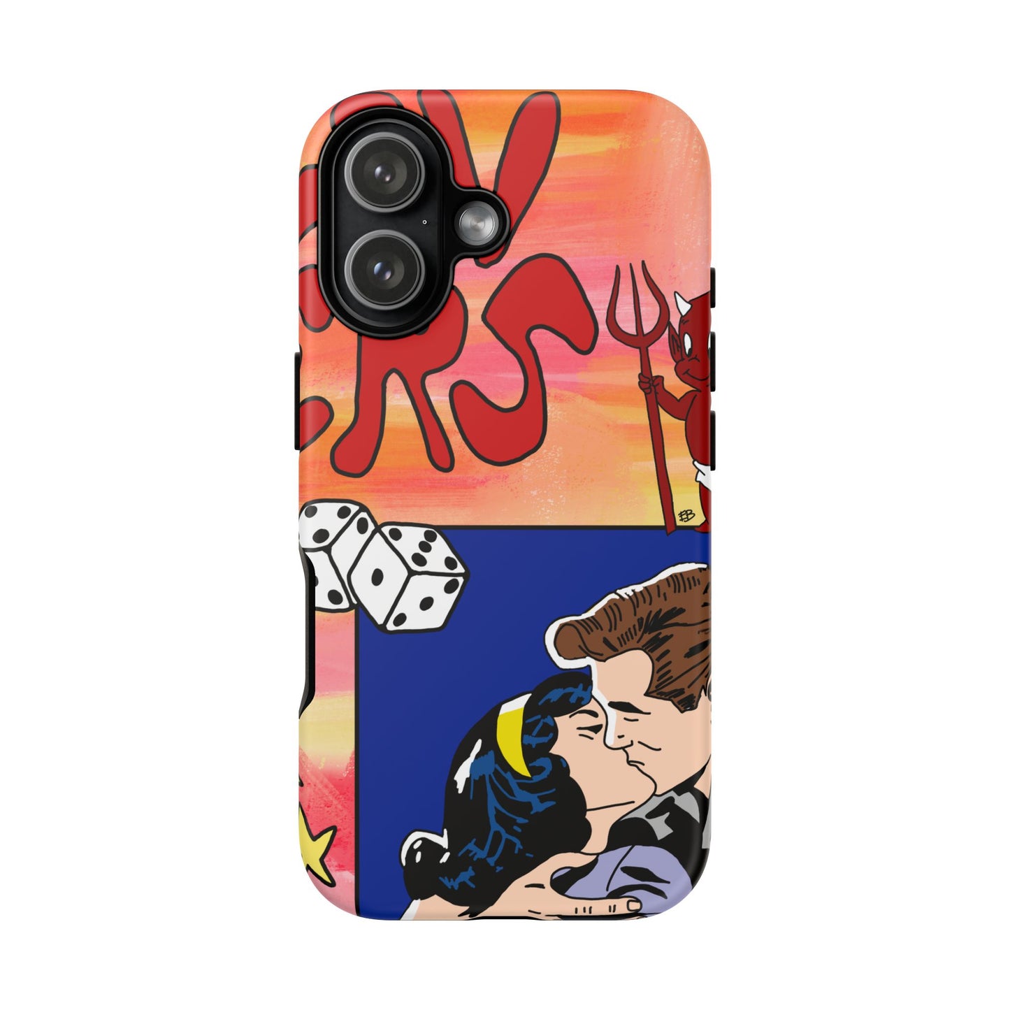 "lovers" phone case