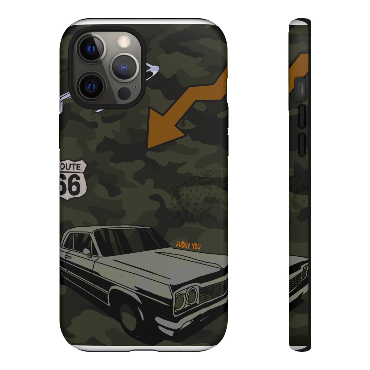 "route 66" phone case