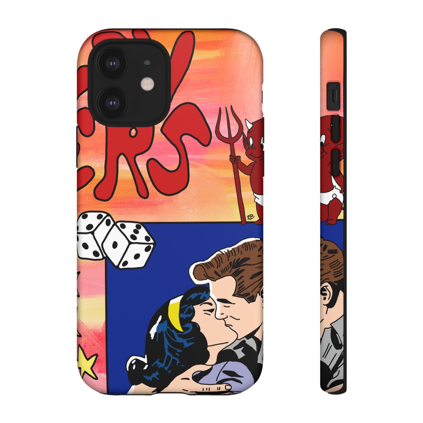 "lovers" phone case