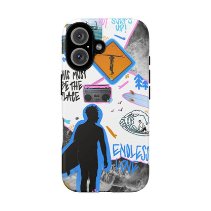 "surf's up" phone case