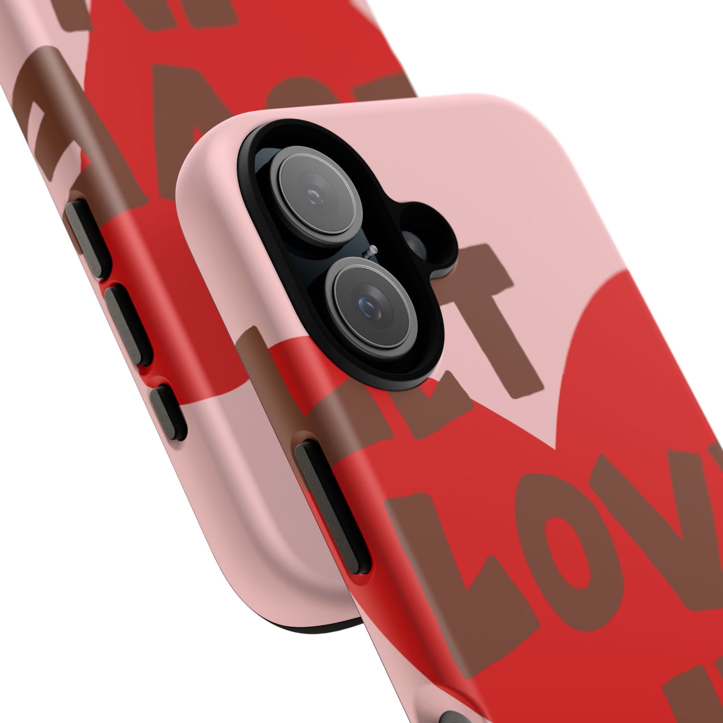 "let love in" phone case