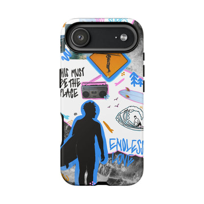 "surf's up" phone case