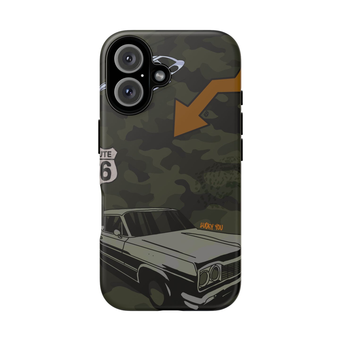 "route 66" phone case