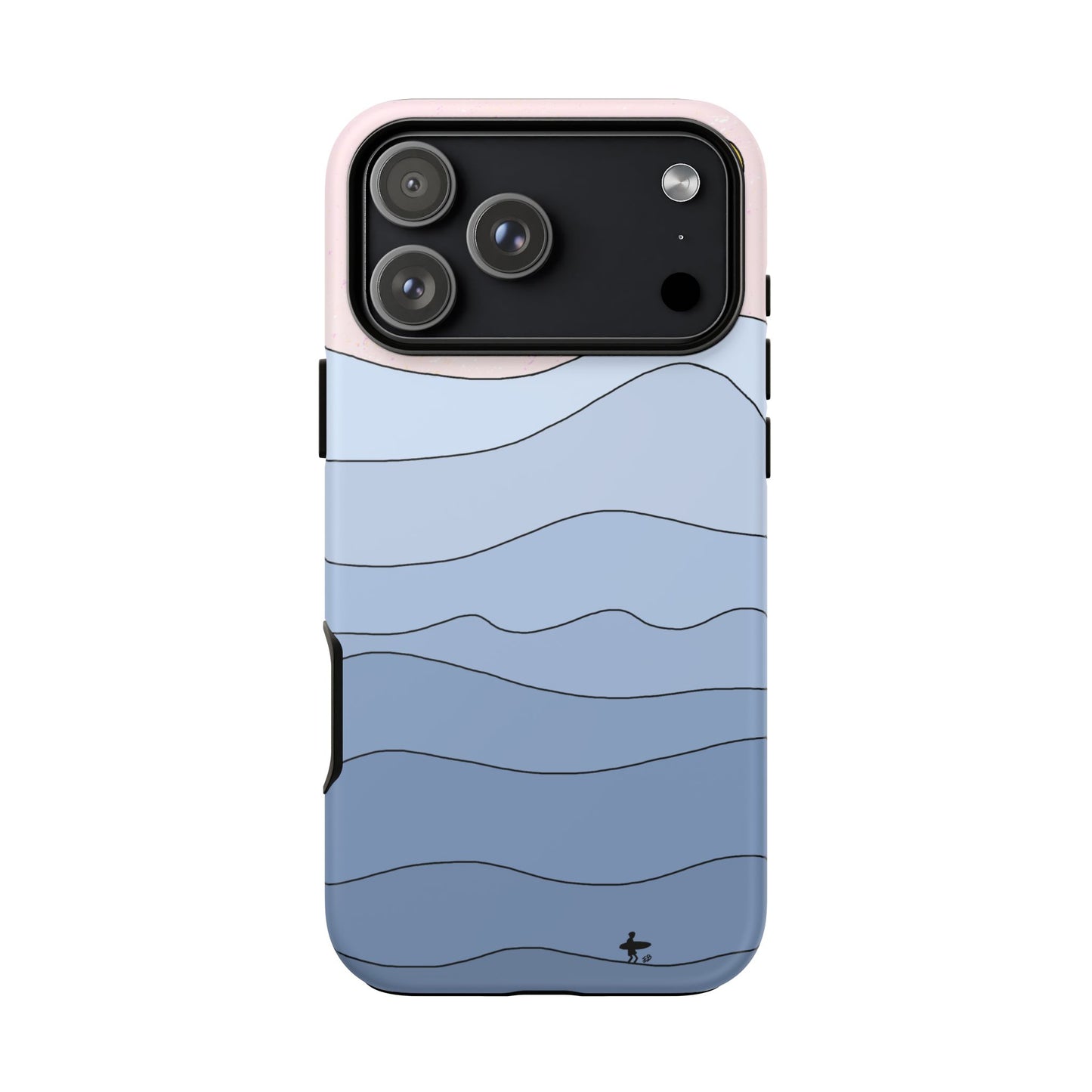 "shades of blue" phone case