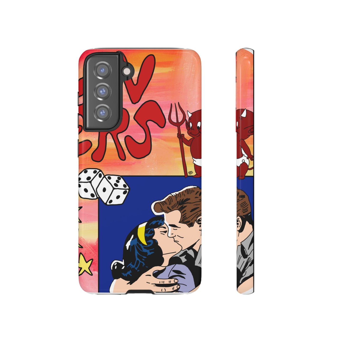 "lovers" phone case