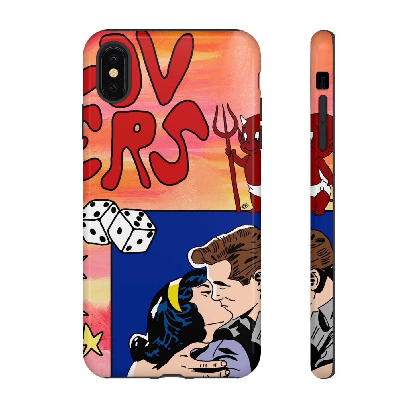 "lovers" phone case