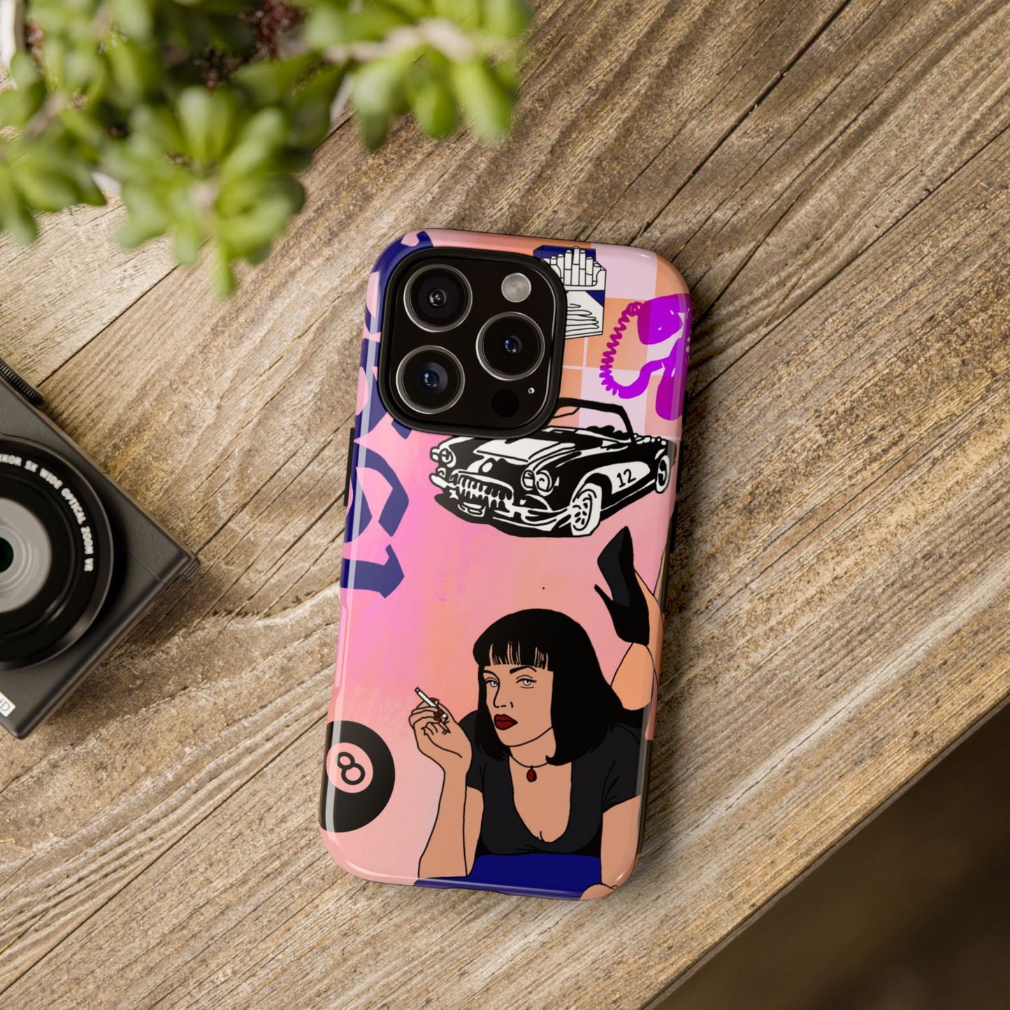 "pulp fiction" phone case