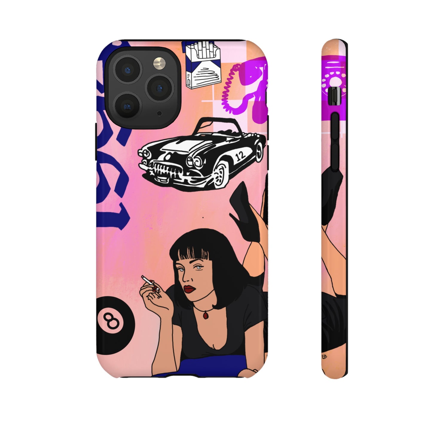 "pulp fiction" phone case