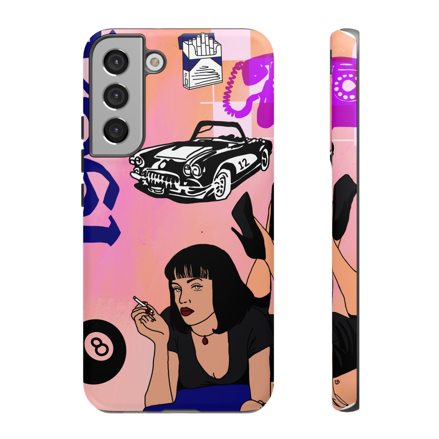 "pulp fiction" phone case