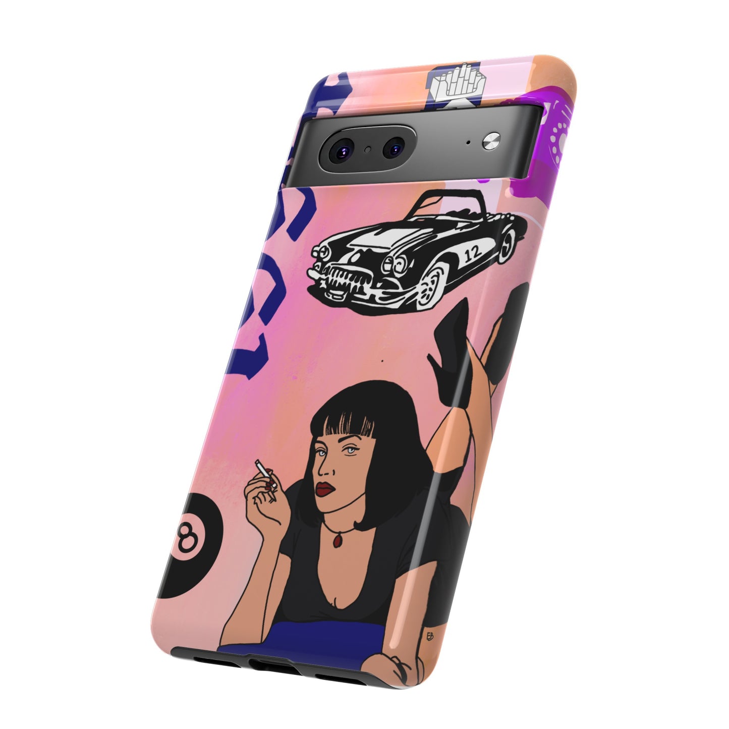 "pulp fiction" phone case