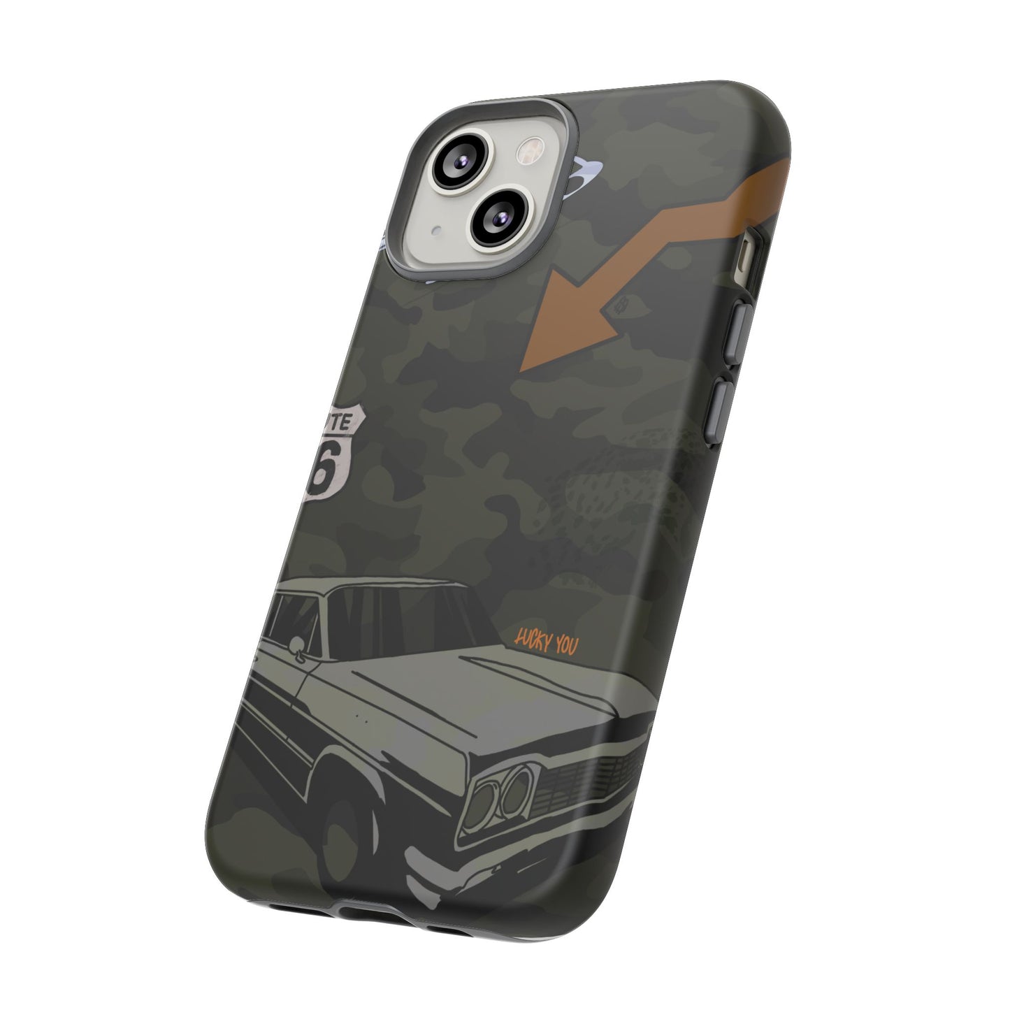 "route 66" phone case