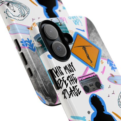 "surf's up" phone case