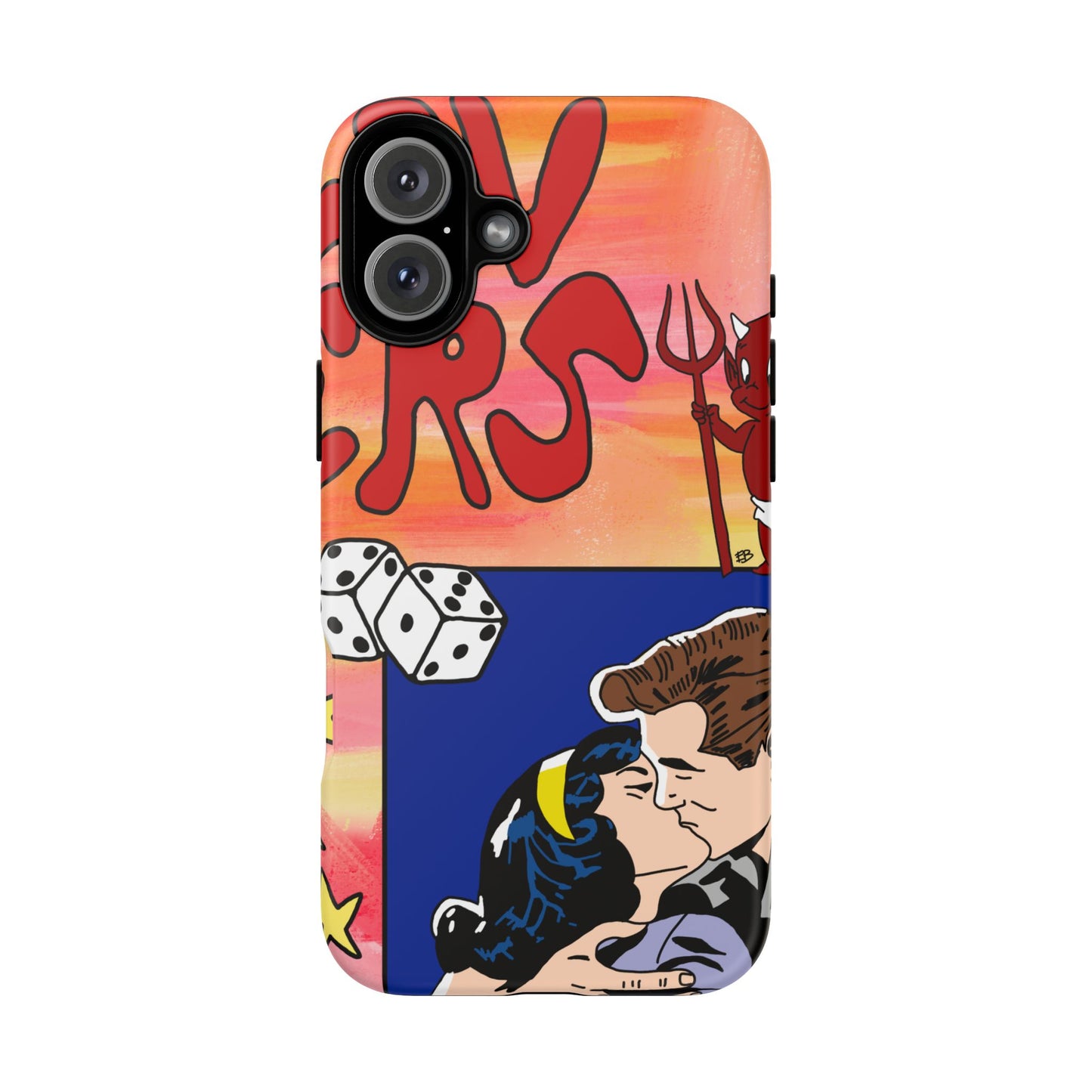 "lovers" phone case