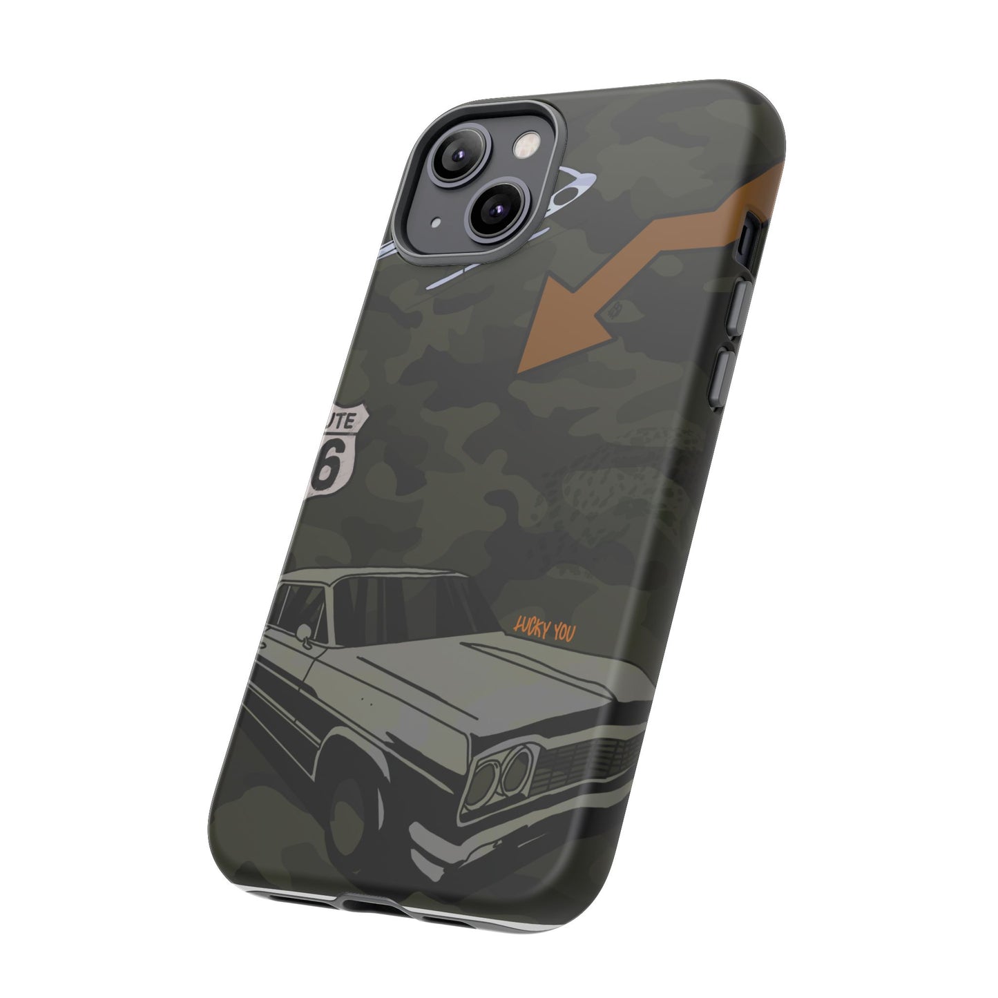 "route 66" phone case