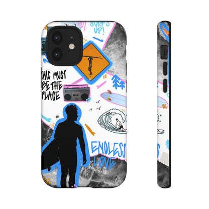 "surf's up" phone case