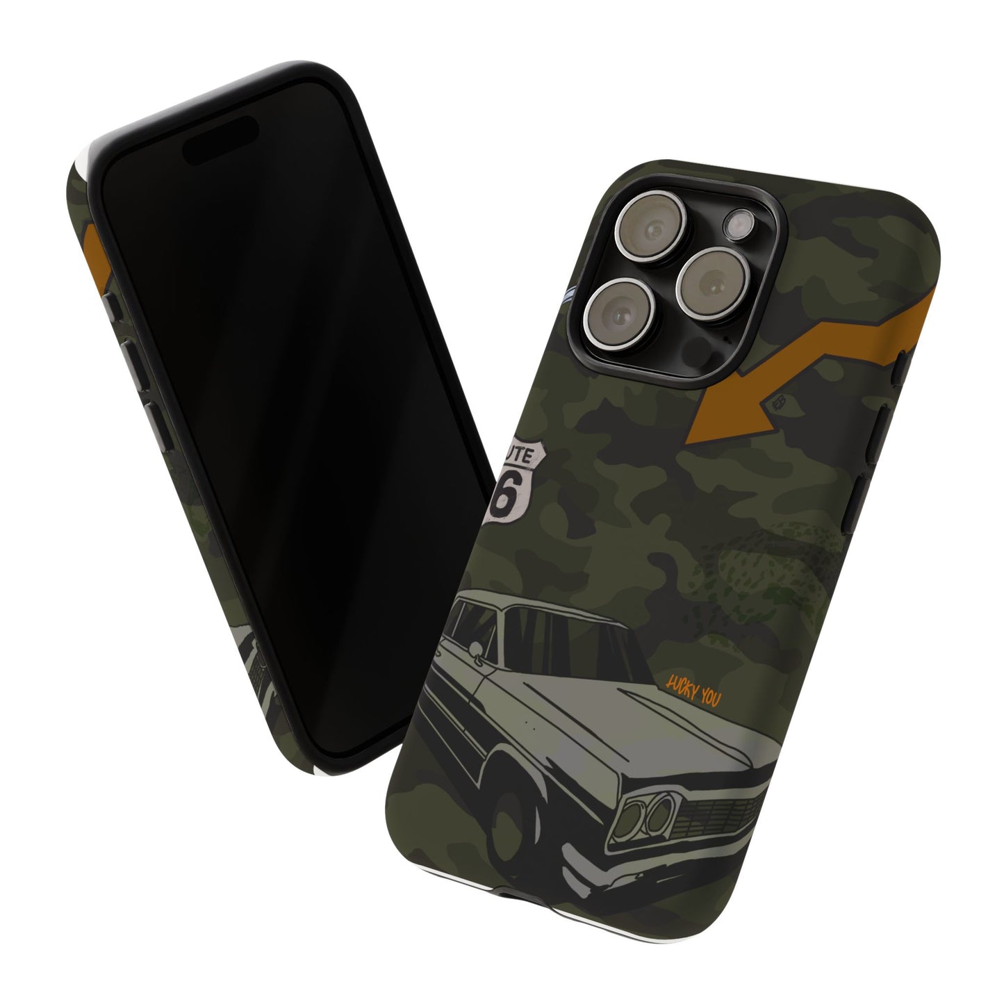 "route 66" phone case