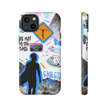 "surf's up" phone case