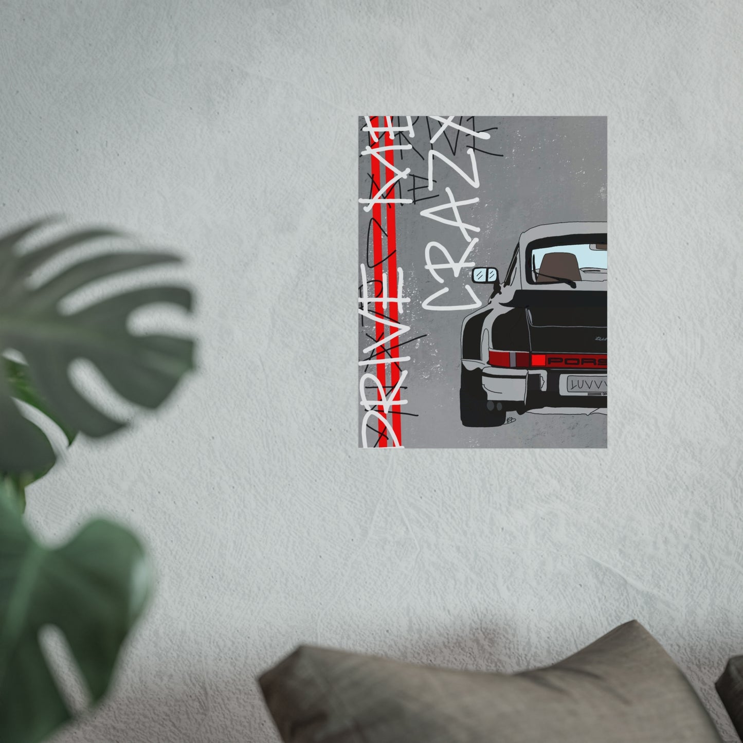 "drive me crazy" print