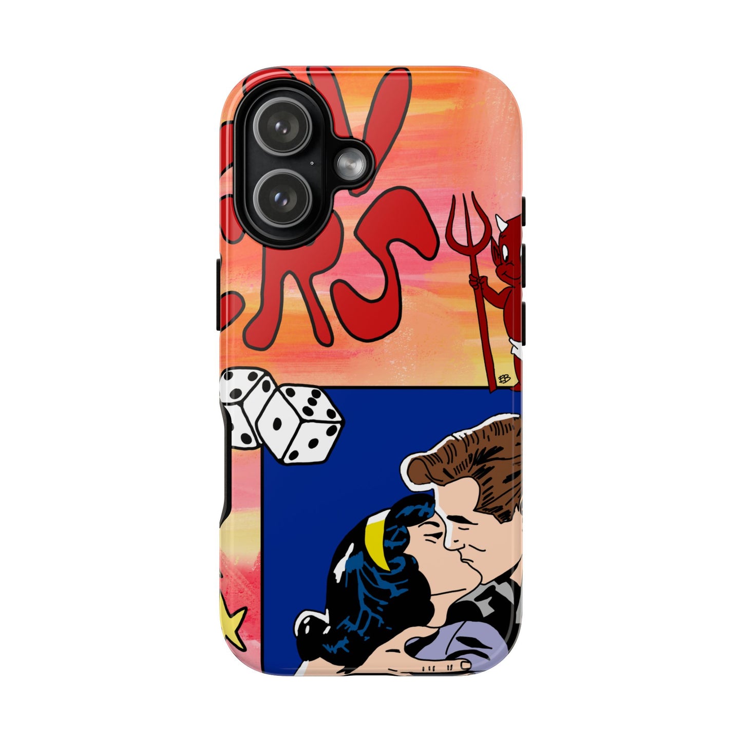 "lovers" phone case