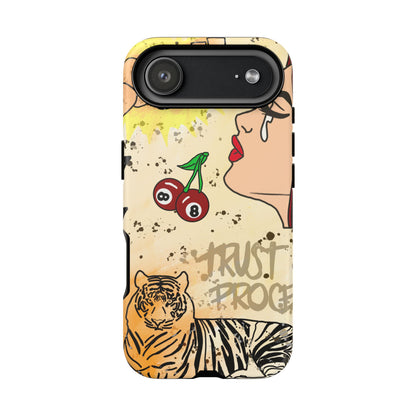 "trust the process" phone case