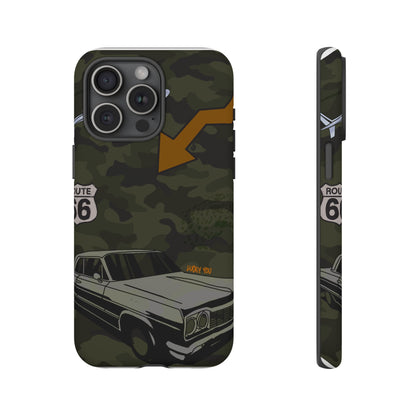 "route 66" phone case