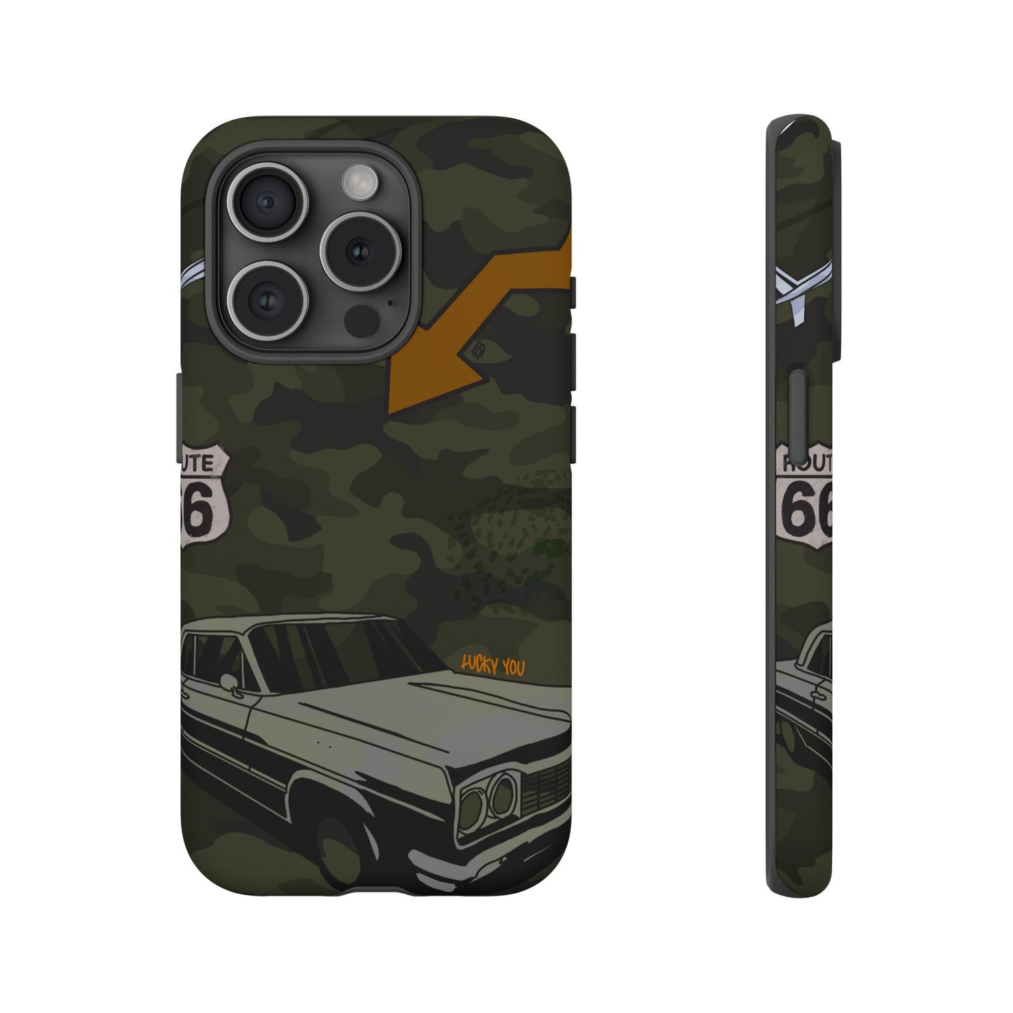 "route 66" phone case