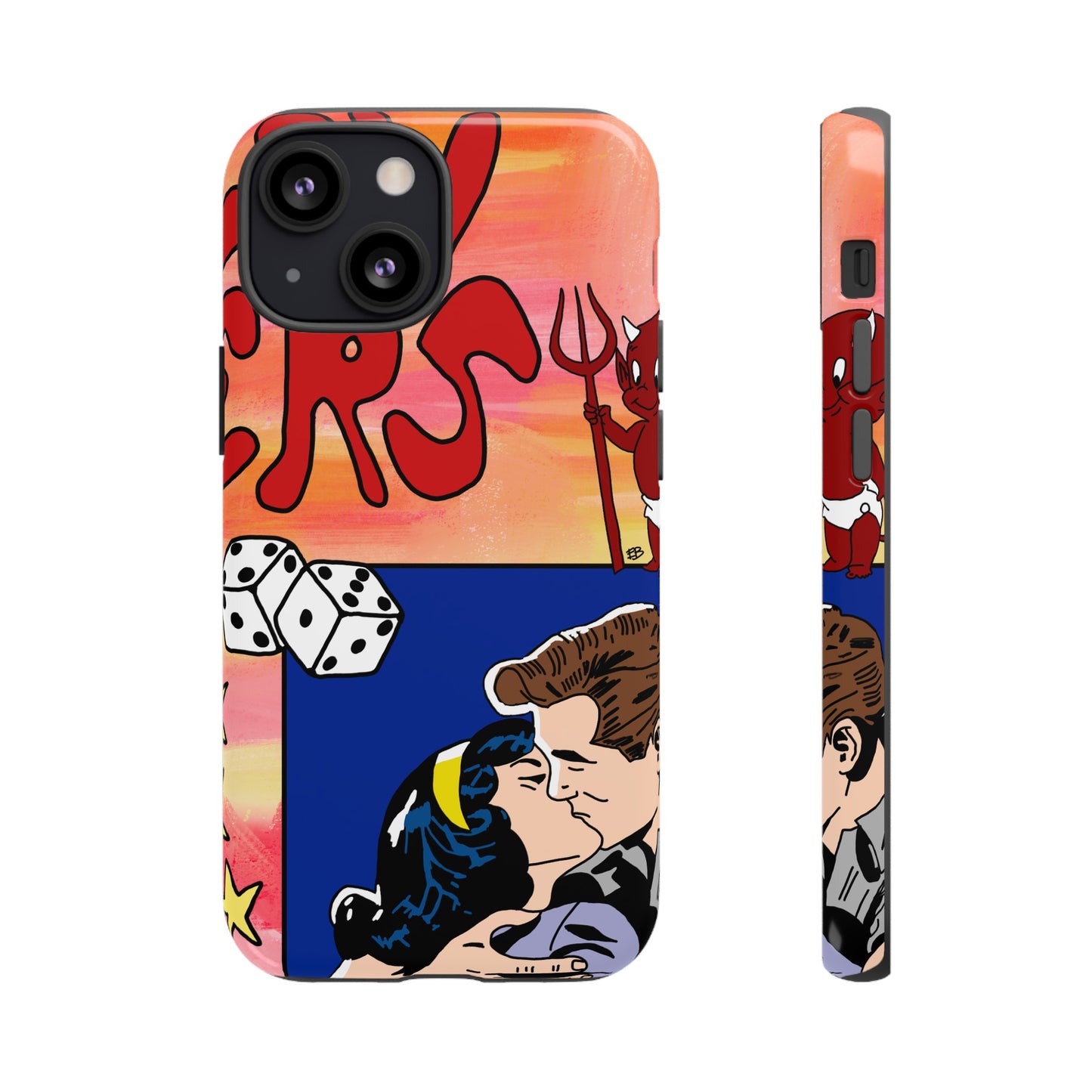 "lovers" phone case