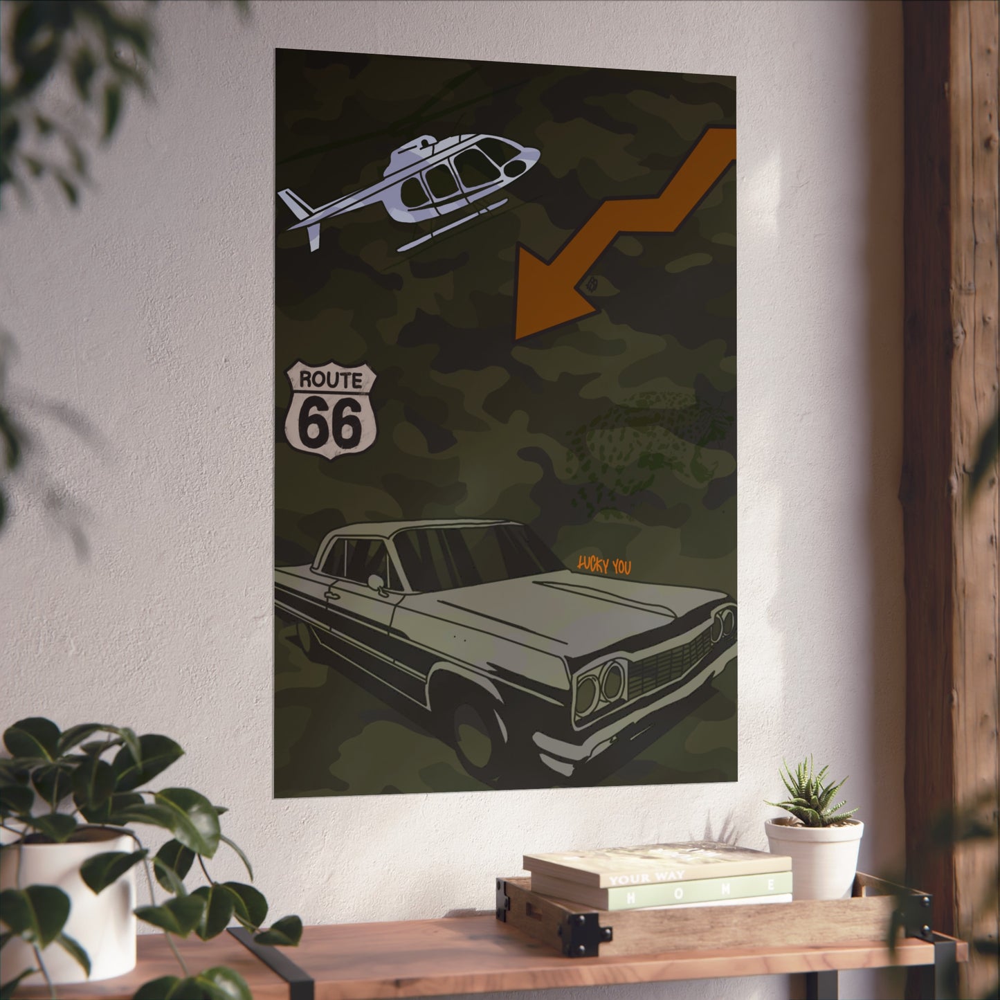 "route 66" print