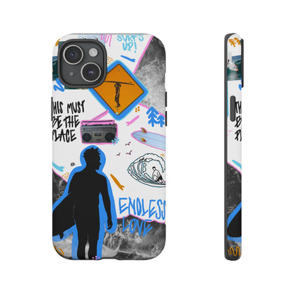 "surf's up" phone case