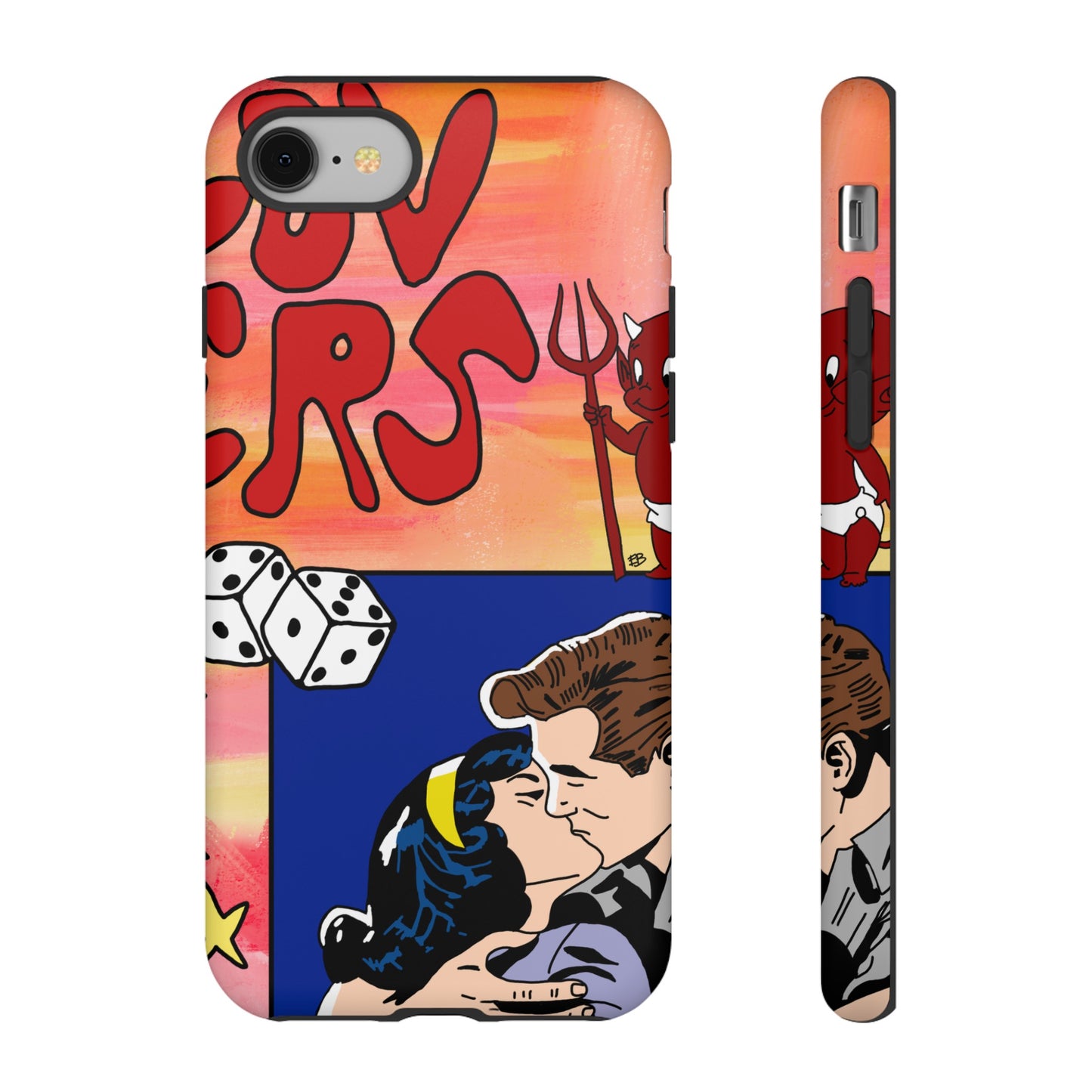 "lovers" phone case