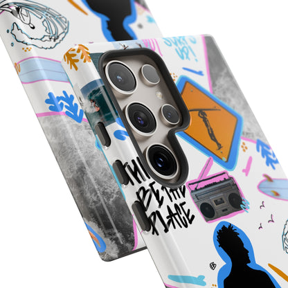 "surf's up" phone case