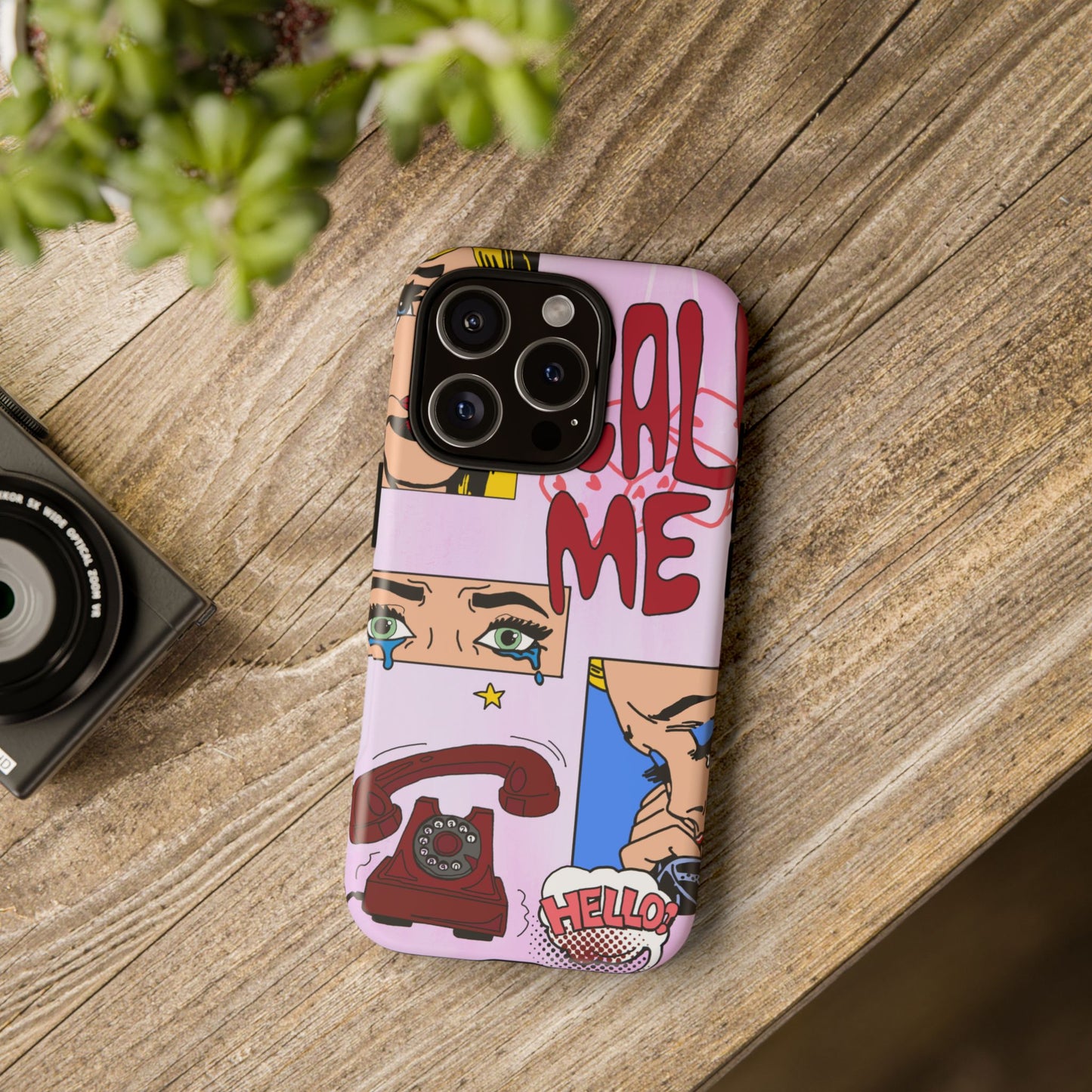 "call me" phone case