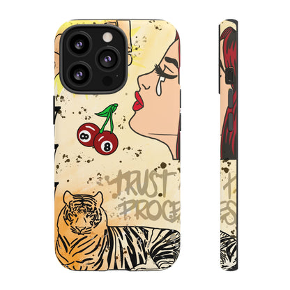 "trust the process" phone case
