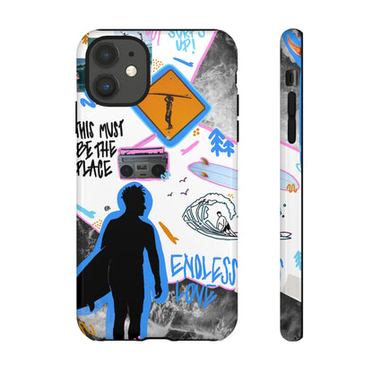 "surf's up" phone case