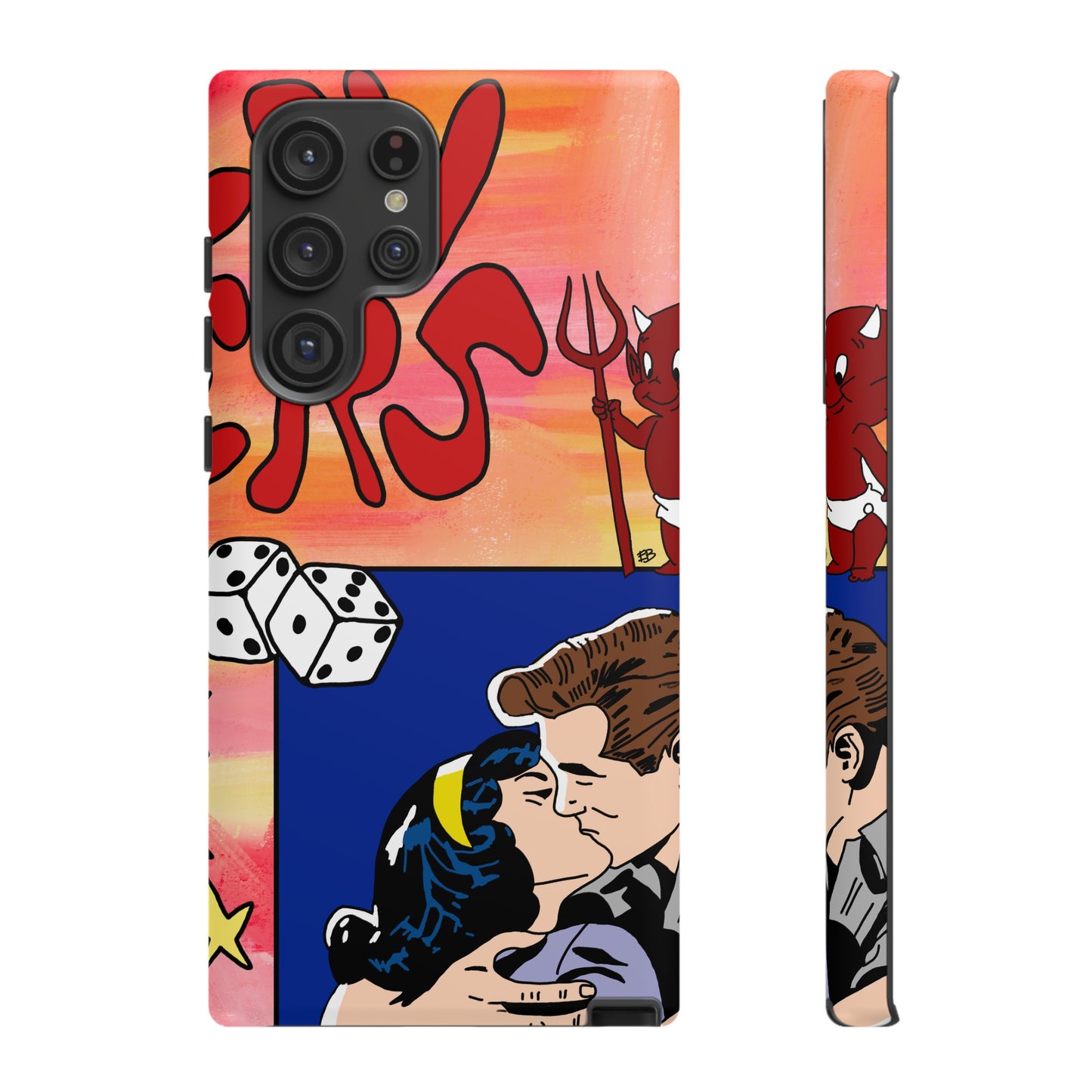 "lovers" phone case